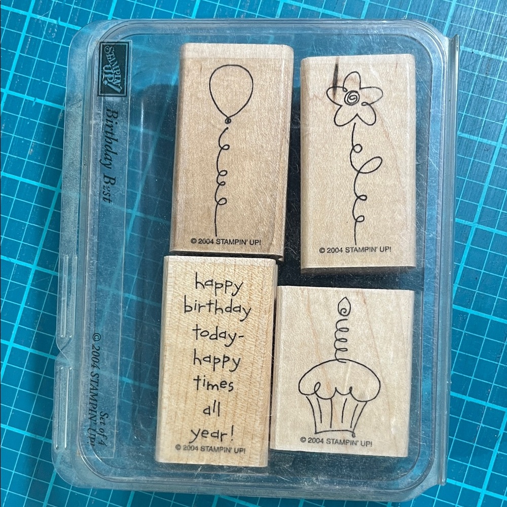 Stampin' Up! Birthday Best Rubber Stamps Set